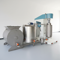 Cuve de mélange en acier inoxydable de 500 L pour pâte de chocolat, mélangeur de chocolat