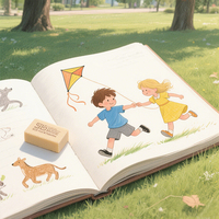 Kunden spezifische Notizbücher Günstige Kinder gefüttert Planer Organizer Cute Station ery Notebook