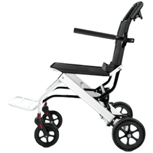 Cheap Children's wheelchairs folding light small portable aircraft aluminum alloy ultra-lightweight trolley scooter - Product Image 1