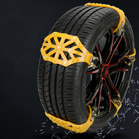 Chaînes à neige pour voiture, en TPU, avec attaches en câble, pour voitures tout-terrain, berlines, SUV, fourgonnettes, pneus universels