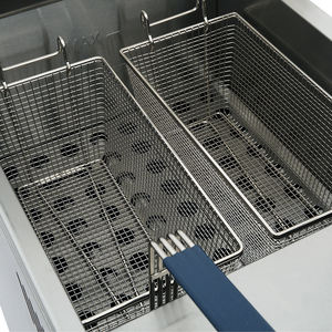 Freidora de Gas para Restaurante, la Más Vendida, Freidora de Gas Profesional Comercial de Doble Tanque - Product Image 5