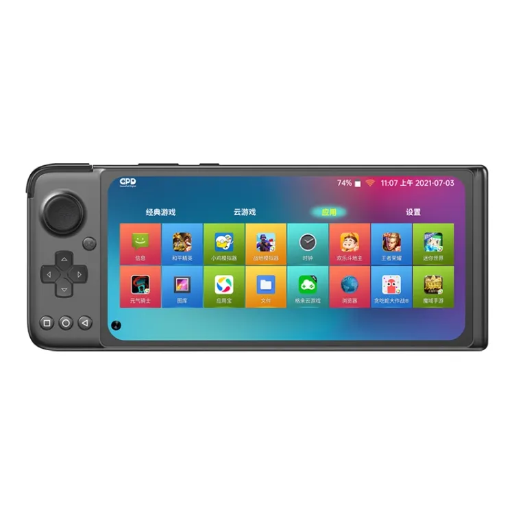 GPD XP PLUS Console di gioco portatile Android 11 da 6.81 pollici Console di gioco di rete 4G da 6GB + 128GB