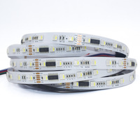 Tira de Luces LED Direccionables de PVC para Exteriores, IP67, USB, Epistar WS2811, DC12V, 5050 RGB, 5M, 144LED/M, a Todo Color