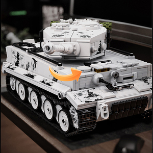 <span class=keywords><strong>1</strong></span>/28 échelle 1736 pièces brique jouet éducatif pour enfants garçon 2025 nouveautés Moc <span class=keywords><strong>tigre</strong></span> réservoir militaire véhicule modèle bloc de construction - Product Image 4