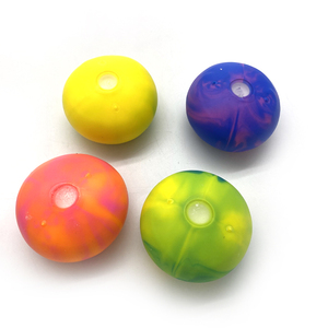 Hot Sale Dumpling Squishy Stress Ball Novelty Tie-dye Colorful Squeeze Dumpling with Steamer <b>Box</b> Fidget Sensory Toys - Product Image 5