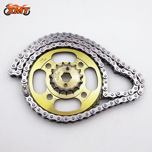 Kits de <span class=keywords><strong>Cadena</strong></span> y Piñón para Motocicleta, Piñón de Transmisión 428 38/15T, Kits de <span class=keywords><strong>Cadena</strong></span> y Piñón para CG <span class=keywords><strong>125</strong></span> - Product Image 5
