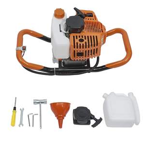 52cc agricolo ad alta potenza a benzina trapano a coclea scavatrice per fori trapano a coclea a 2 cicli utensili per la testa di alimentazione trapano a coclea di terra - Product Image 3