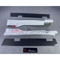 Jupes latérales en fibre de carbone style VRS avec sous-plancher pour Nissan 370Z Z34 2008-2019