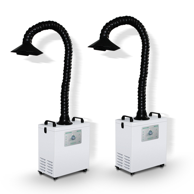 Fumeclear Soldering Fume Extractor Smoke Absorber Welding Evacuator Air Purifier 4 Stage Filter for Co2 Laser Engraving