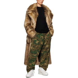 <span class=keywords><strong>Cappotto</strong></span> <span class=keywords><strong>Beige</strong></span> doppio petto in pelliccia sintetica di alta qualità Design alla moda <span class=keywords><strong>cappotto</strong></span> personalizzato da <span class=keywords><strong>uomo</strong></span> - Product Image 4