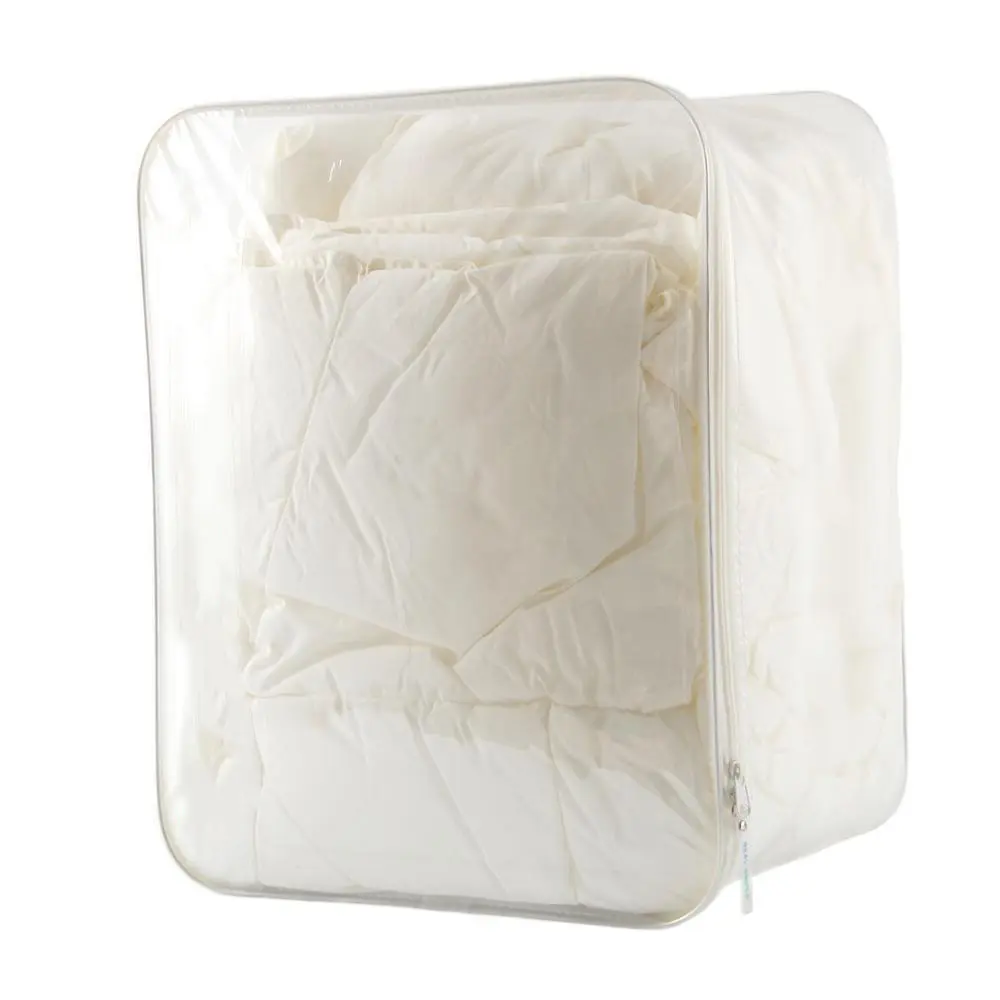 Transparante Plastic Quilt Zak Beddengoed Verpakking Zak Clear Ecofriendly Deken Quilt Reizen Opbergtas