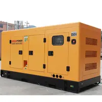 Generator Diesel 200 Kva Penutup Peredam Suara Sudah Termasuk dengan Pengatur Isochronous Elektronik