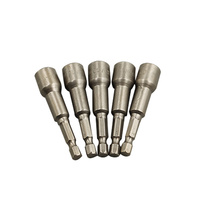 TOOLJOY Ensemble de tournevis à écrou magnétique d'approvisionnement d'usine 8mm 5/16 "Adaptateur de douille Foret hexagonal