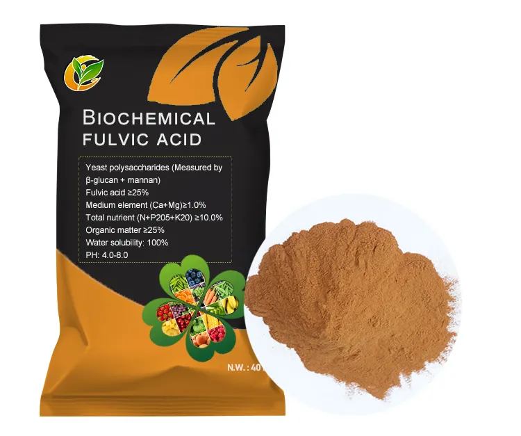 Toqi bubuk organik pertanian pupuk NPK pupuk biologi Fulvic Acid