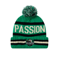 Bonnets d'hiver en jacquard à rayures avec logo personnalisé, fabrication directe d'usine, pompon brodé