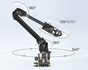 <span class=keywords><strong>Raspberry</strong></span> <span class=keywords><strong>PI</strong></span> 5 Braço Robô ESP32 <span class=keywords><strong>Robot</strong></span> Bus Steering Gear RoArm-M2-S DIY Braço Open Source Code Programming Education RoArm-M2-Pro - Product Image 2