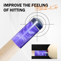 Embout de queue de billard KONLLEN Dragon Wood, embout personnalisé de 15,5 mm, accessoires de billard professionnels