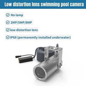 Kamera <span class=keywords><strong>CCTV</strong></span> Bawah Air IP68 untuk Penelitian Akuakultur Bawah Air, Kamera Kolam Renang Bawah Air HD, Kamera Industri - Product Image 2