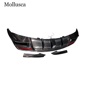 Pour Mercedes CLA-Class W117 C117 – Diffuseur arrière style PK en fibre de carbone pour pare-chocs 2013-2020 - Product Image 5