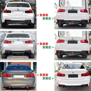 สปอยเลอร์หลังรถยนต์ Amp-Z พร้อมไฟ สำหรับรถบีเอ็มดับเบิลยู ซีรีส์ 3 รุ่น F30 MT ปี 2013-2019 ทรง MP สีดำด้านแบบ Piano Black - Product Image 4