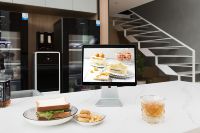 Support de tablette magnétique pliable en aluminium argenté, rotatif à 360 degrés, réglable et pivotant pour bureau, vente en gros