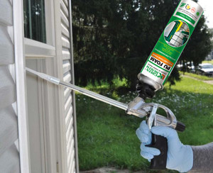 750Ml Màu Xanh Lá Cây Thương Hiệu Sức Khỏe Polyurethane Bọt Dính PU Mở Rộng Phun Bọt Cách Nhiệt - Product Image 4