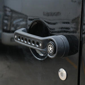 五芒星型ドアカバーとドアハンドル装飾パーツは、2007-2018年式ジープ・ラングラーJL 2ドアモデルの外部ハンドル用です。 - Product Image 6