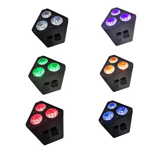 Projecteur LED sans fil rechargeable <span class=keywords><strong>SFR</strong></span> 3x12 RGBAW UV 6-en-1 alimenté par batterie pour DJ de scène avec contrôle à distance via application téléphonique Wi-Fi - Product Image 6