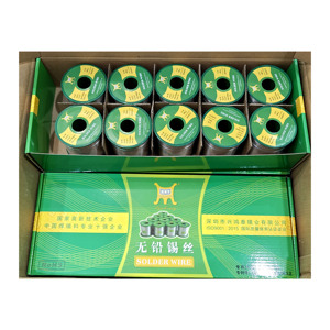 Alambre de Soldadura de Estaño con Núcleo de Resina Personalizable de Fábrica XHT, 0.8mm, 1.0mm, 1.2mm, 50g, 100g, 500g, 750g - Product Image 2