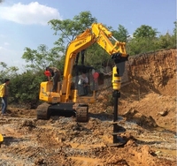 NOUVEAU Tarière de forage de sol CTHB pour excavatrice, pour forage de puits