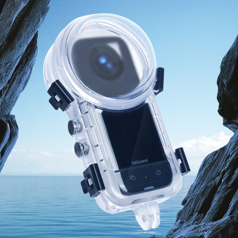 New Dive Case for Insta360 X4 50M Waterproof Case for Insta360 X4 Underwater Protect Box Diving Shell Camera Accessories