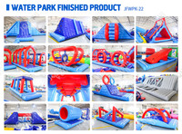 JOYFUL FUN Design Grande Mer Plage Eau Jouet Jeux D'amusement Parc Aquatique Flottant Gonflable Parc Aquatique Gonflable