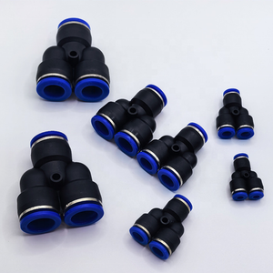 Produsen Fitting Pneumatik PE, Suku Cadang Pneumatik, Konektor, Union Tee Fitting, Selang Udara Plastik, Sambungan Selang Udara 3 Arah, 150p - Product Image 3