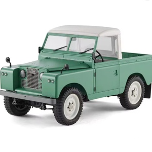 Voiture RC tout-terrain 1/12 Land Rover Série II 2.4G Électrique 4x4 à vitesse variable, jouet de simulation RTR avec chargeur métallique - Product Image 3