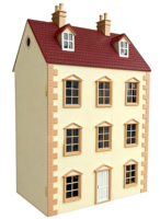 Kit miniature de maison de poupée en bois Vintage personnaliser maison de poupée échelle 1:12