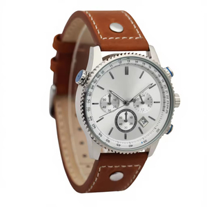 Wholesale Luminous Hands <b>Watches</b> Customize Genuine Leather Waterproof Quartz <b>Watch</b> for Men - Product Image 3