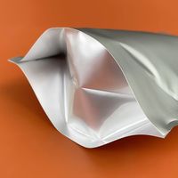 Sachet refermable en aluminium PE, réutilisable, durable, résistant à l'humidité, pour les chips de pommes de terre, les aliments pour animaux de compagnie et les grains de café