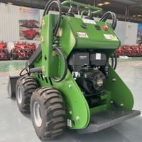Mini-chargeuse compacte sur roues/chenilles la moins chère, conforme EPA EURO5, avec godet, pour petits travaux de jardinage