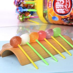 Venta al por mayor de caramelos duros con sabor a fruta Halal, piruleta Big <span class=keywords><strong>Boom</strong></span> en forma de <span class=keywords><strong>bola</strong></span> empaquetada en botellas con decoración de glaseado - Product Image 5