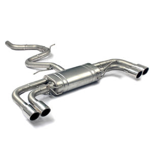 Desempenho Tuning <span class=keywords><strong>Titanium</strong></span> Catback para Audi TT/TTS 2.0T MK2 MK3 8J Tubo de Escape Valvetronic Controle Remoto Silenciador - Product Image 3