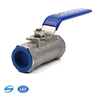 Válvula de Bola Manual de Latón OEM Cf8m 1000 WOG DN20 PN40 CW617N DN10 para Control de Agua