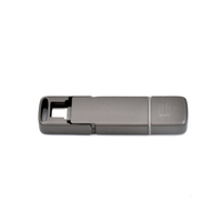 SUC06 logam kustom Logo tahan air Flash memori Thumb Drive U Disk Memoria grosir USB Pen stik Flash Drive