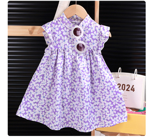 Filles été tenue décontractée coton enfants vêtements approvisionnement Chine usine pour enfants vêtements - Product Image 3