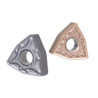 Plaquette triangulaire en carbure pour tournage externe CNC, usinage de l'acier inoxydable, haute précision, qualité professionnelle, vente en gros, pour tournage sur tour