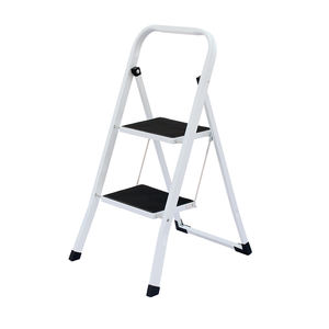 Escada de ferro 2 andares barato preço, escada dobrável portátil - Product Image 3