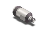 Adaptador ZCOM N(F)-3.5(F) Hembra a 3.5 Hembra, Bajo VSWR, Baja Pérdida de Inserción, Conector Coaxial RF de CC-18GHz para Señales de Microondas