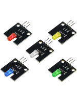 Módulo de LED, Diodos Emisores de Luz de 5mm, Blanco, Rojo, Amarillo, Verde, Azul, Placa de Desarrollo de Microcontroladores, Componentes Electrónicos