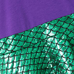 Vente chaude Sirène <span class=keywords><strong>Ariel</strong></span> <span class=keywords><strong>Princesse</strong></span> Costume Enfants Robes Pour Filles Enfants Carnaval Fête D'anniversaire Vêtements Sirène Robes - Product Image 5