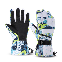 Guantes de Esquí Unisex Impermeables Personalizados al por Mayor para Escalada en Hielo, Snowboard y Nieve