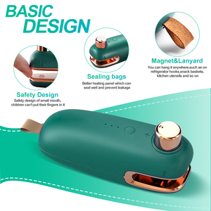 <span class=keywords><strong>Sellador</strong></span> <span class=keywords><strong>de</strong></span> <span class=keywords><strong>Bolsas</strong></span> Portátil Wallepac con Carga USB y Cortador 2 en 1, <span class=keywords><strong>Sellador</strong></span> <span class=keywords><strong>de</strong></span> Alimentos Portátil con Sellado al Vacío y Calor, <span class=keywords><strong>Mini</strong></span> Máquina Selladora - Product Image 4